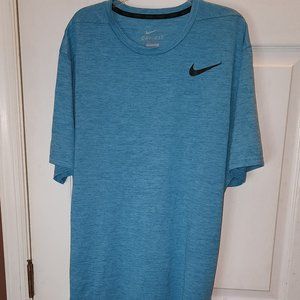 Nike Dri-Fit blue T-Shirt men top size Large